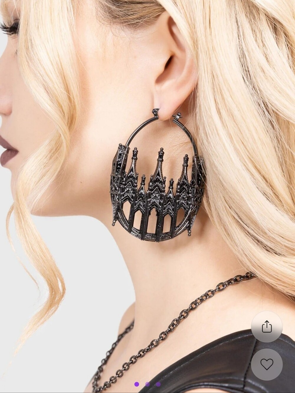 Killstar Eternal Chamber Earrings NWT